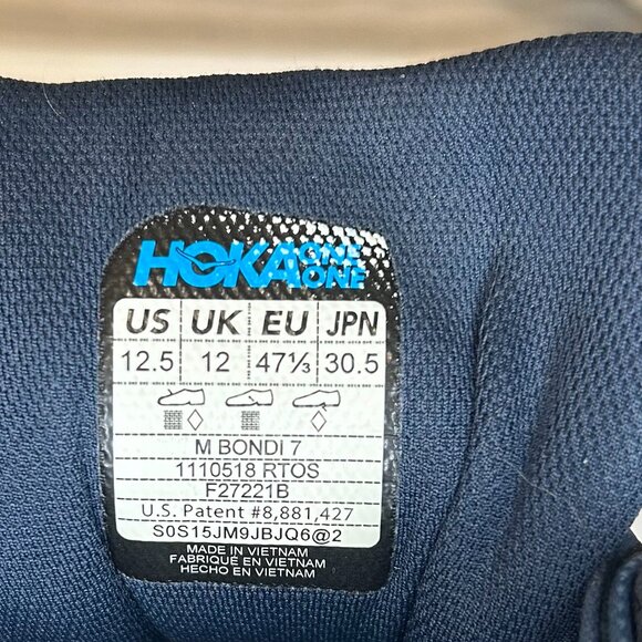 HOKA Bondi 7 Size 12.5 - Picture 5 of 6